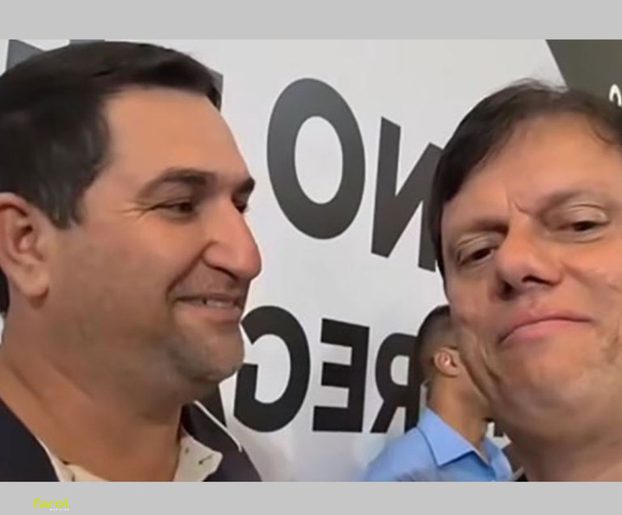 Prefeito Fábio Benini comemora a conquista da pavimentação da vicinal que conecta a SP-255 com o Bairro Santo Antonio