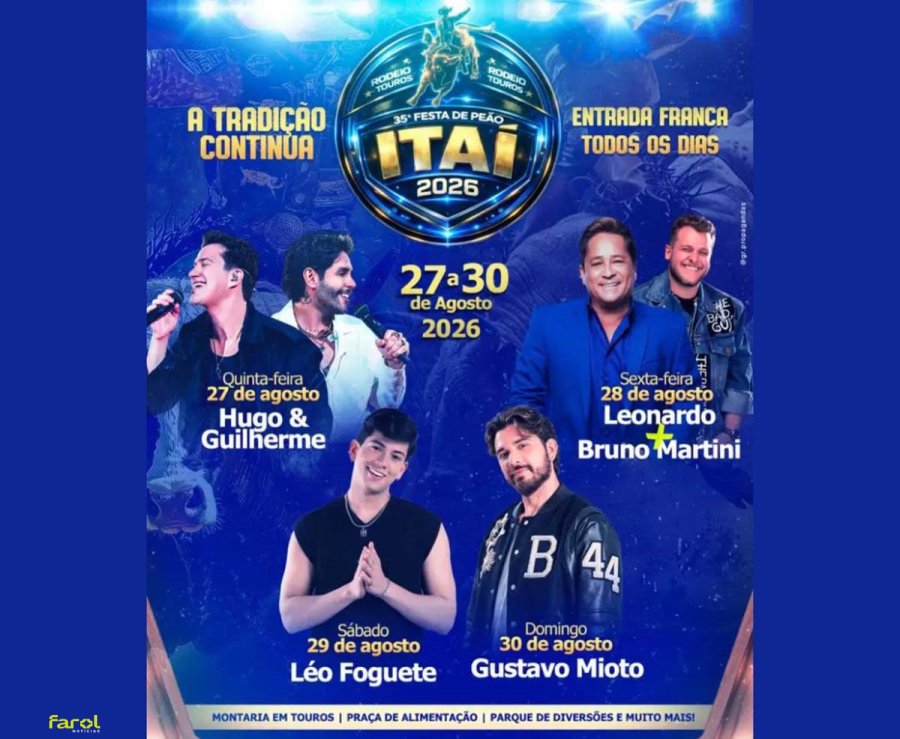 Prefeitura anuncia atrações da 35ª Festa do Peão