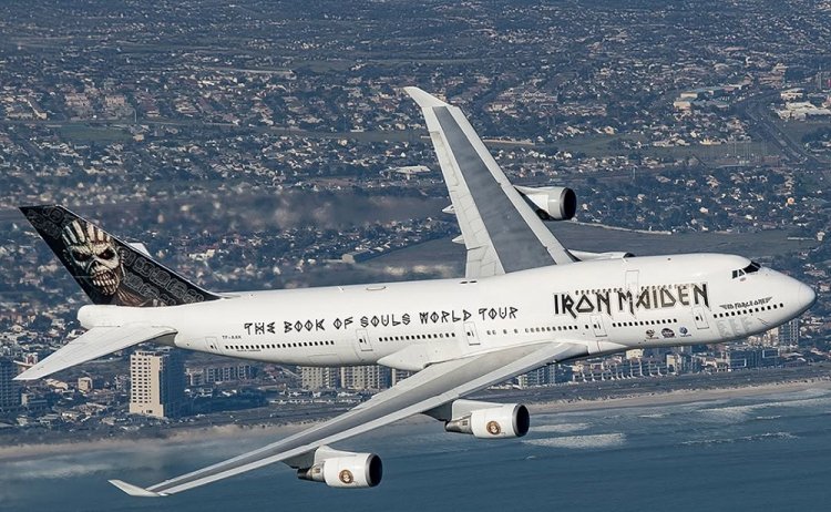 Avião do Iron Maiden é desmontado e vira peça de colecionador