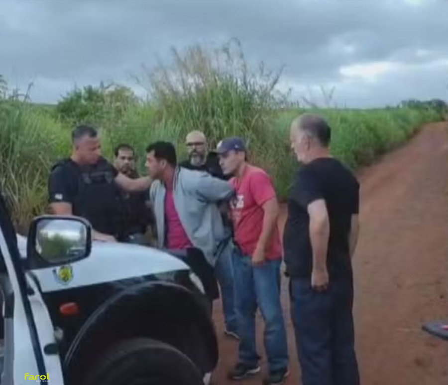 Suspeito de matar homem, balear ex-companheira e fugir com filho de 8 anos é preso