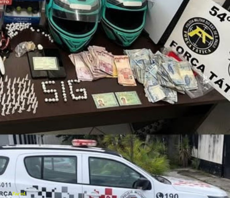 Operação conjunta prende cinco presos por tráfico