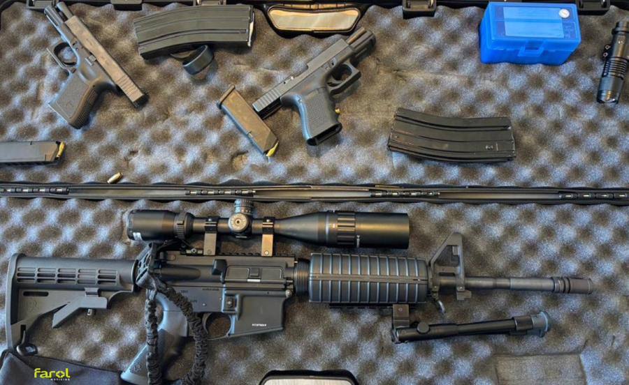 Armas são apreendidas na casa de homem investigado por violência doméstica