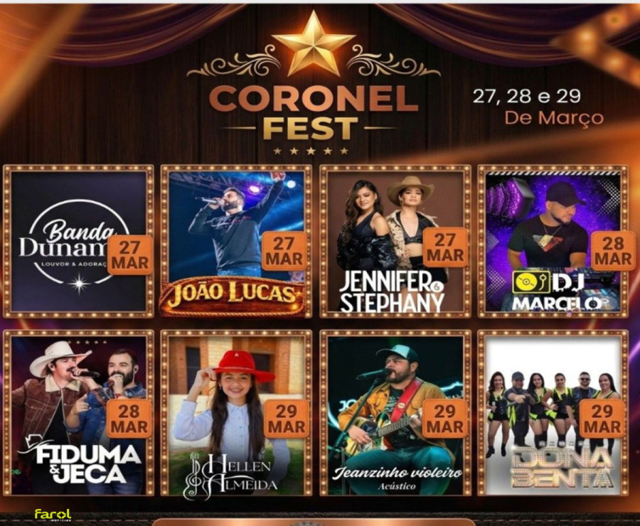 Programação do aniversário de 61 anos do município é divulgada