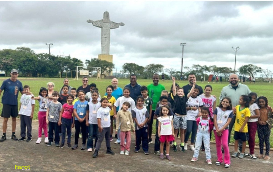 Aulas de atletismo incentivam esporte de base e revelam talentos 