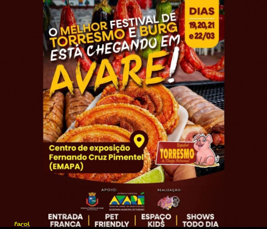 Recinto da EMAPA recebe nova edição do Festival do Torresmo e do Burg