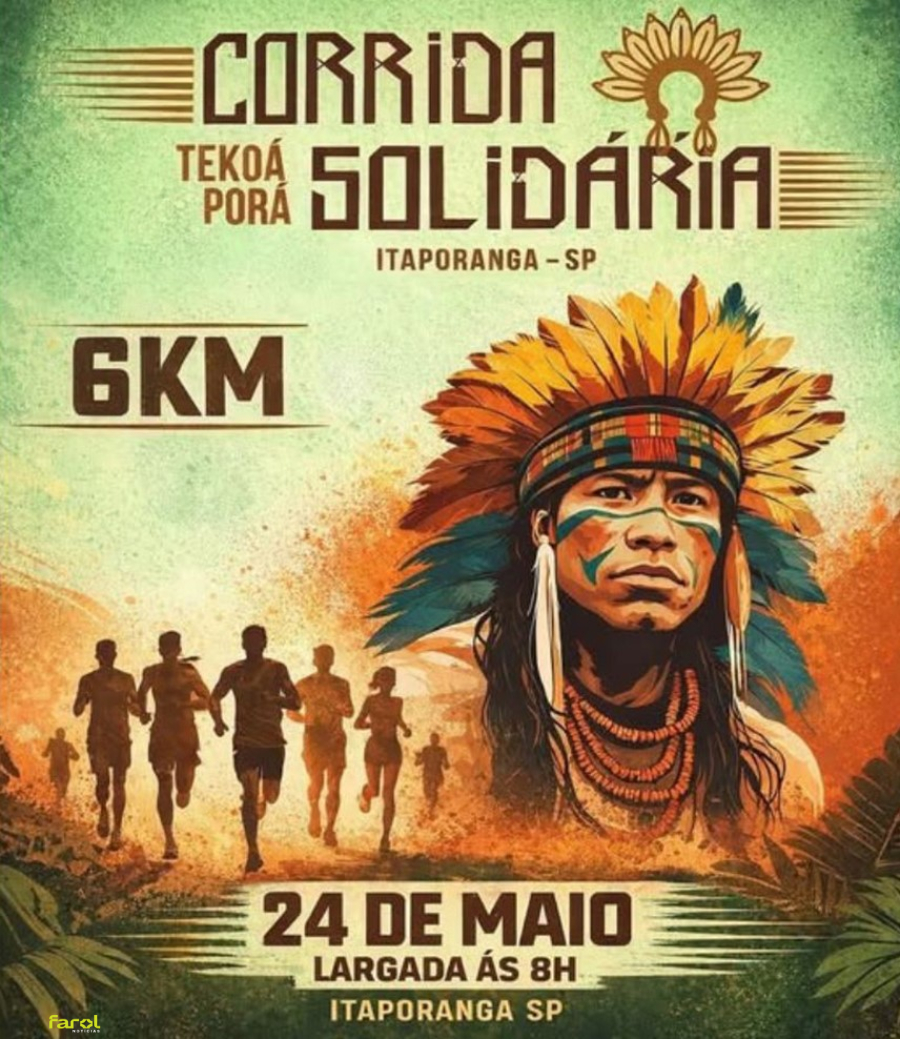 Vem aí a 6ª Corrida e Caminhada Solidária, edição Tekoá Porã