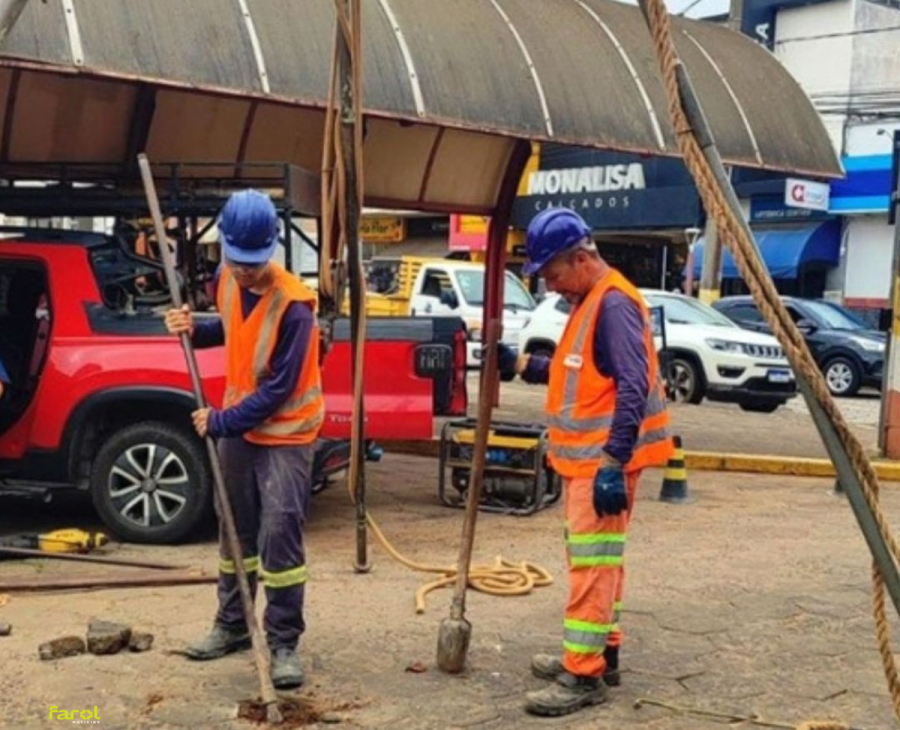 Prefeitura dá início às obras contra enchentes fazendo sondagem do solo