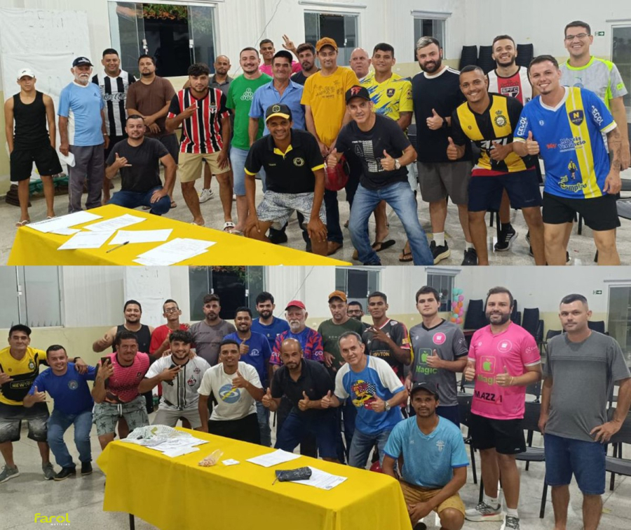 Calendário esportivo começa em abril com o Campeonato Municipal e Intermunicipal 2026 