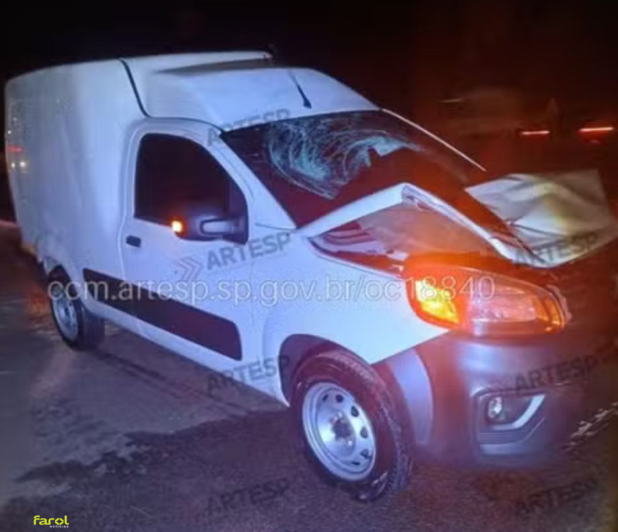 Pedestre morre após atropelamento na SP-300