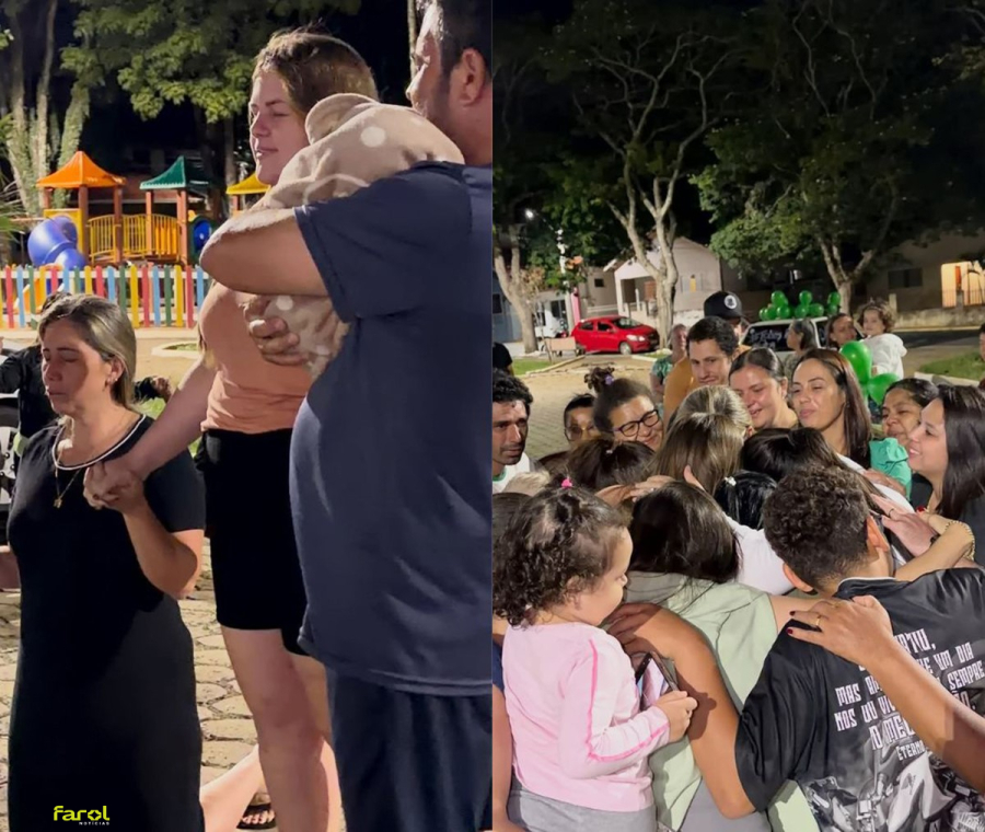 Em tempo: Carreata mobiliza moradores e emociona jovem macedense