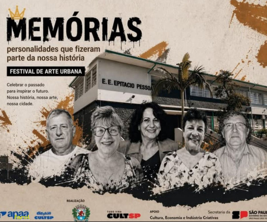 Projeto “Memórias”: A história ganhando vida através da arte urbana 