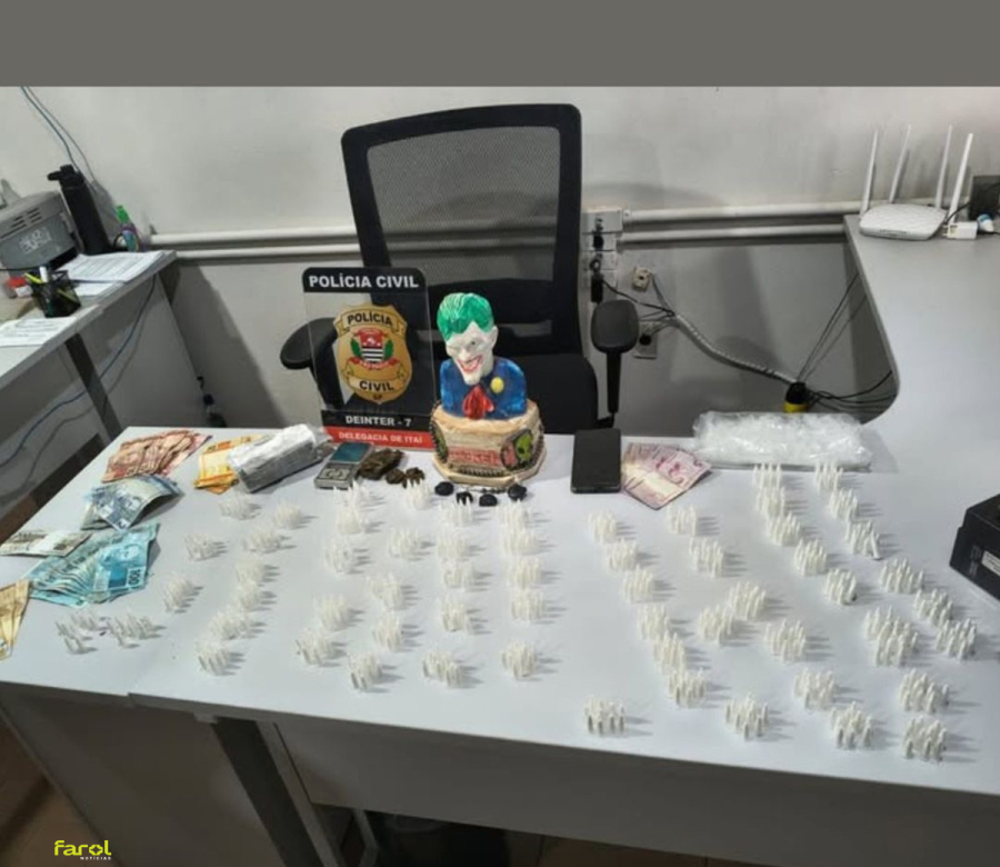 Operação prende suspeito e apreende drogas e dinheiro 