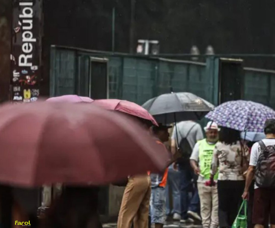Frente fria e ciclone mudam tempo no último fim de semana do mês