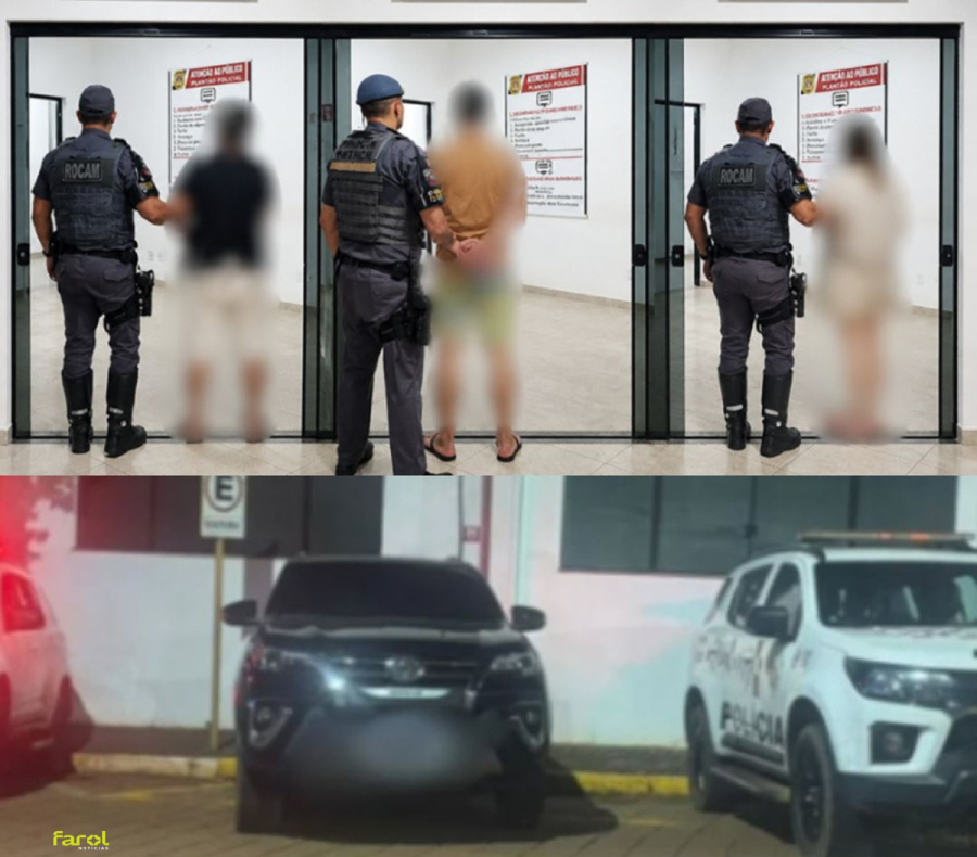 Força Tática prende dois procurados e recupera veículo furtado na região da Represa de Jurumirim