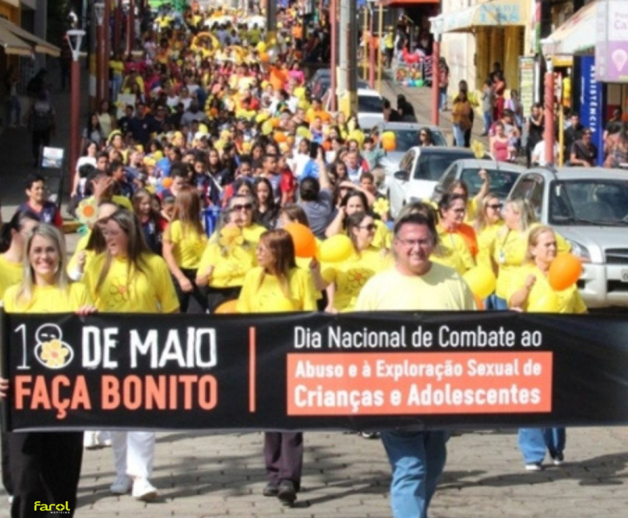 Caminhada da campanha Faça Bonito acontece na segunda-feira, 18