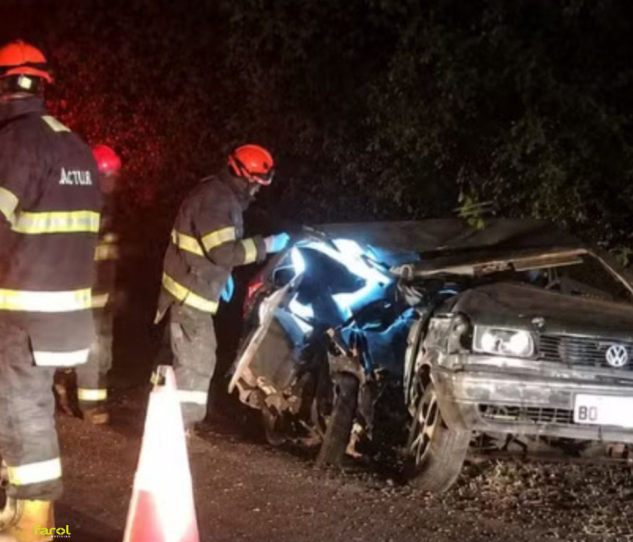 Passageiro morre após carro capotar em rodovia da região