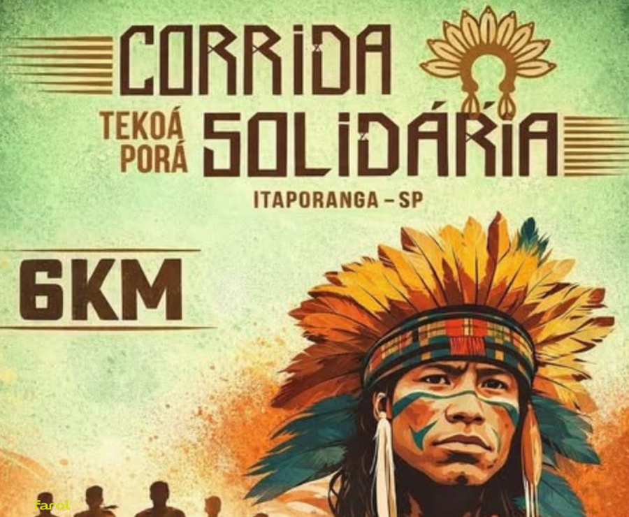 Está chegando o dia! Vem aí a 6ª corrida Solidária Edição Tekoa Porã