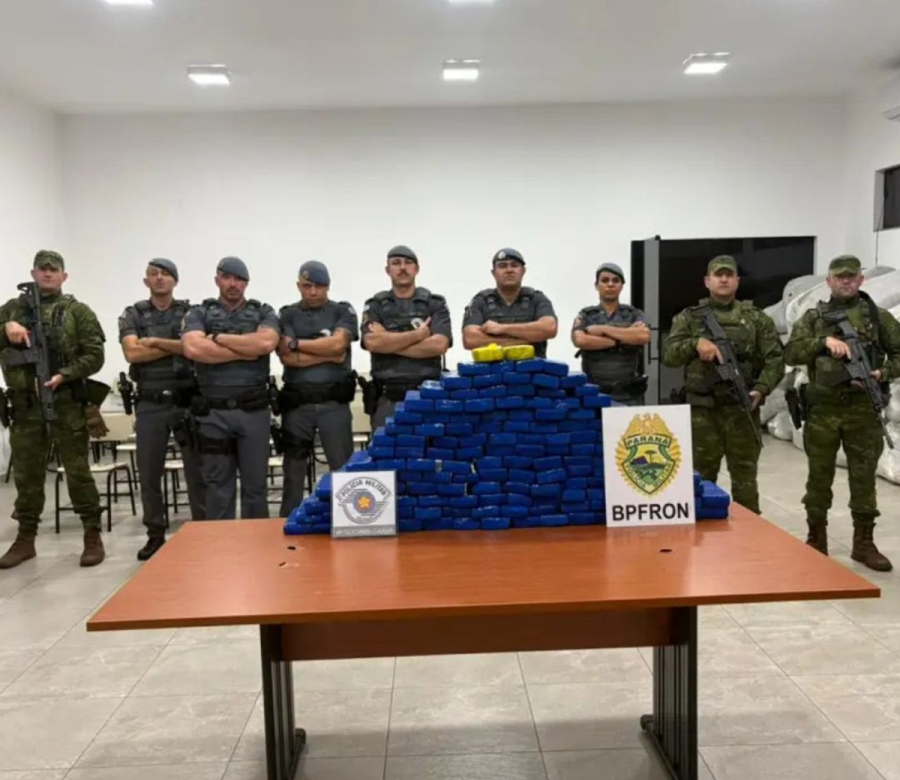 Homem é preso com quase 100 quilos de maconha na SP-249