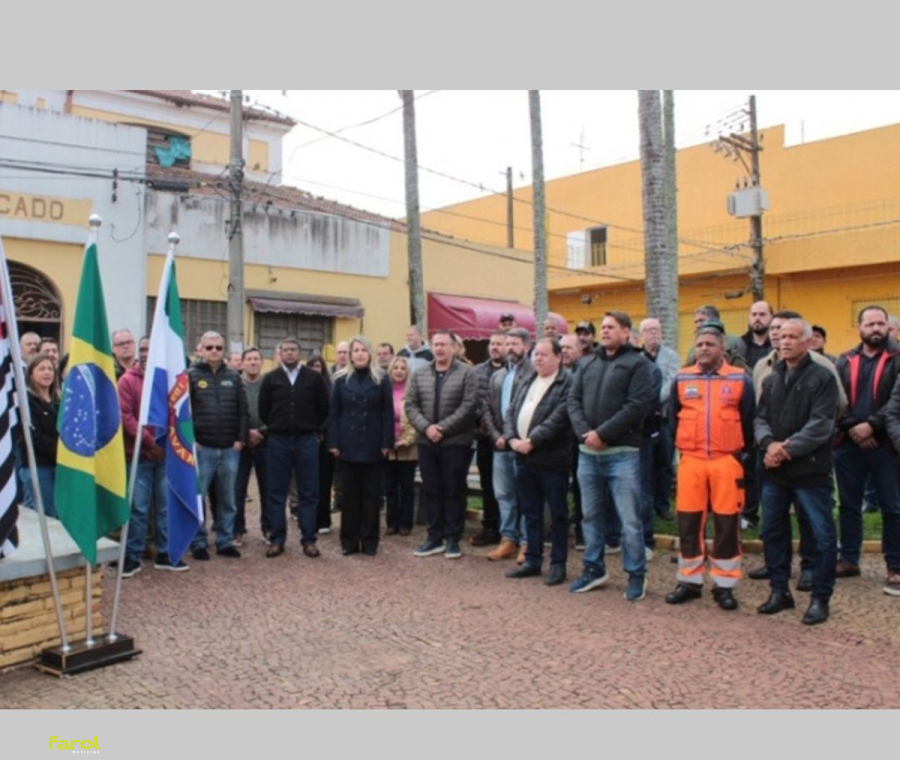 Cerimônia com presença do deputado Major Mecca inaugura início de obra histórica 