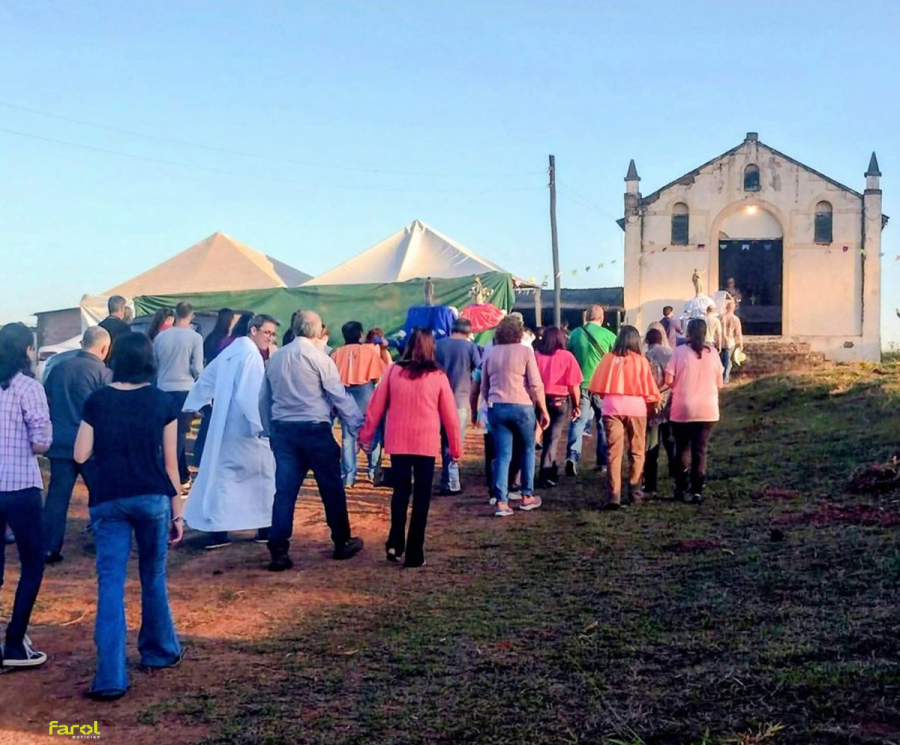 Marco tradicional da fé, Capela São João Batista integra o Turismo Religioso do município