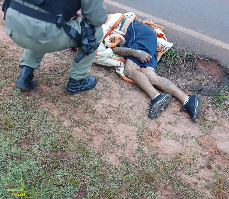 Corpo de homem é encontrado às margens de vicinal que liga cidade aos bairros Santa Terezinha e Mineiros
