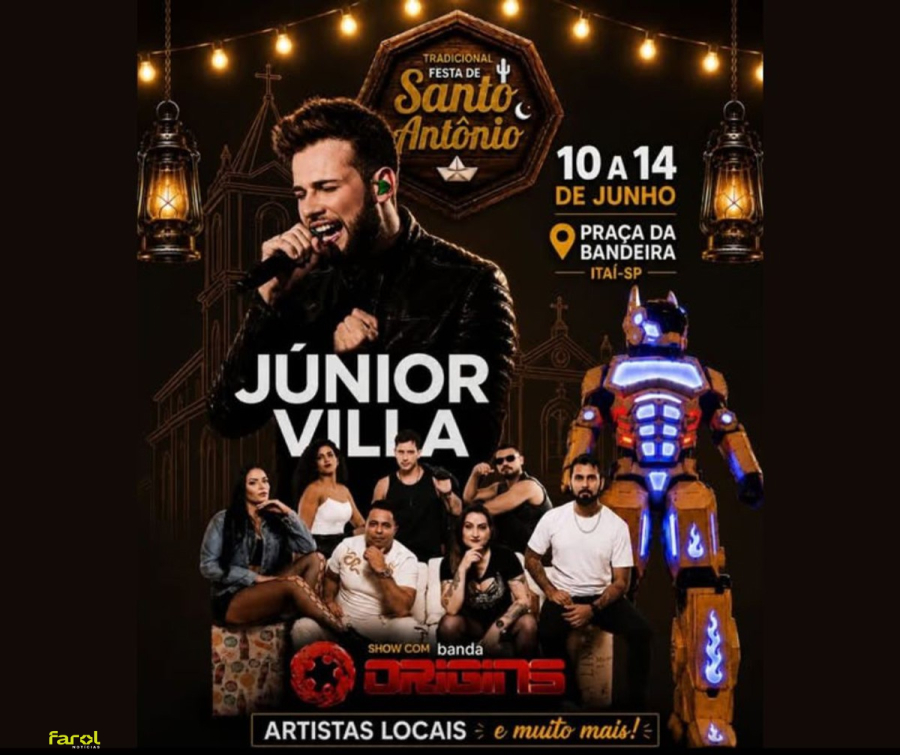 Tradicional Festa de Santo Antônio acontece de 10 a 14 de junho