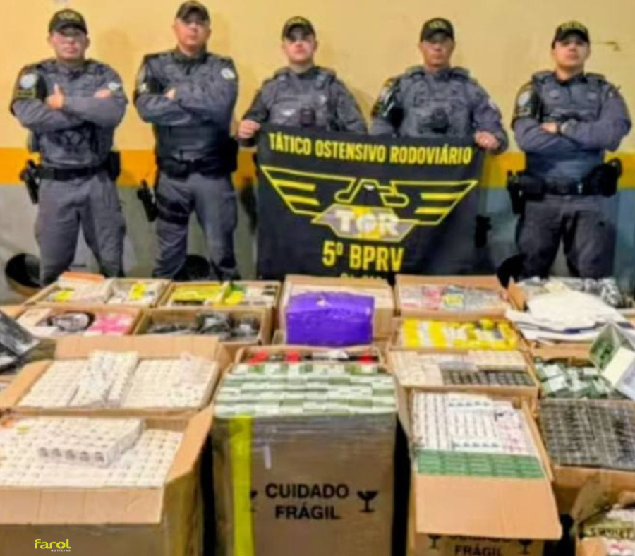 Argentino é preso com milhares de remédios, anabolizantes e celulares contrabandeados na Raposo Tavares 