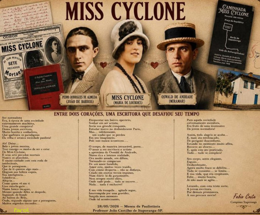 Museu da Paulistânia destaca cultura regional durante a 1ª Caminhada Miss Cyclone em São Paulo