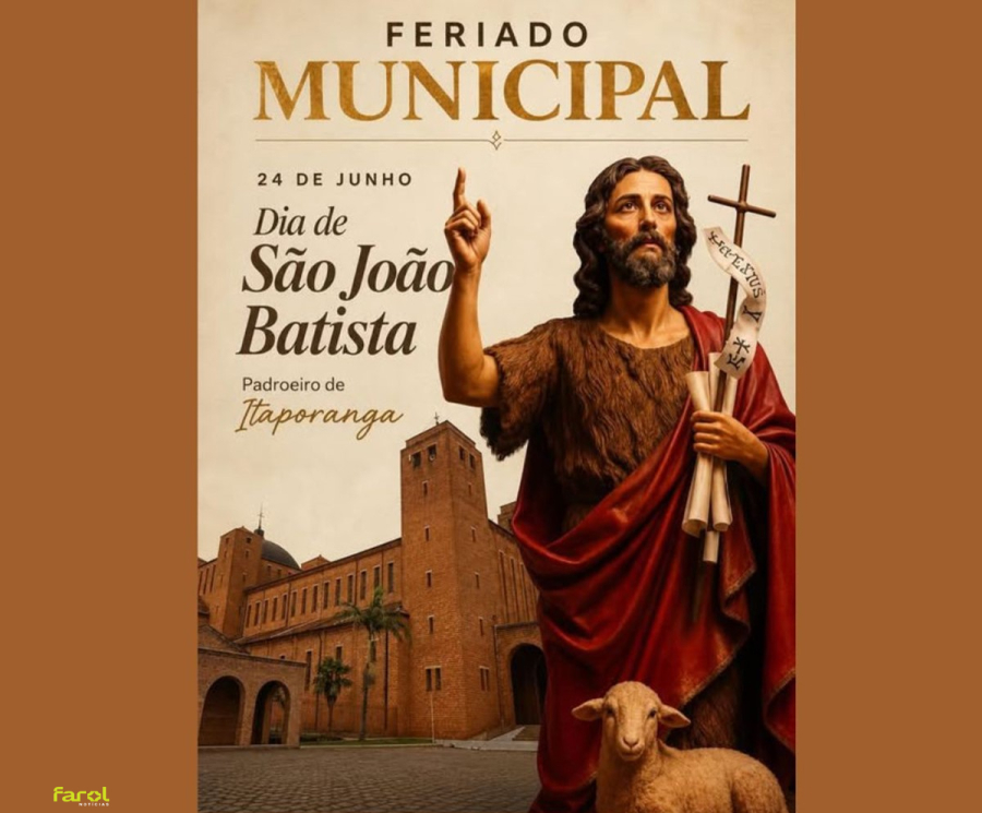 Município celebra o Dia de São João Batista com fé, tradição e cultura