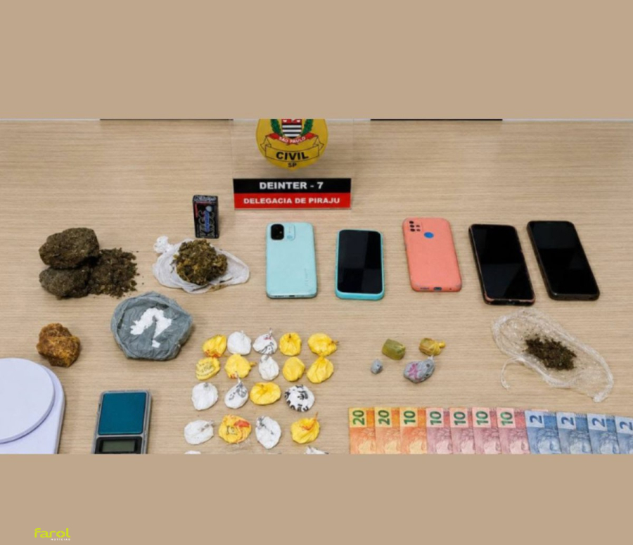 Polícia Civil prende três suspeitos em operação contra o tráfico de drogas 