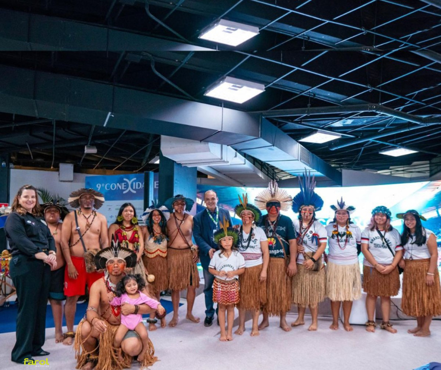 Aldeia Tekoá Porã representa o município e destaca cultura indígena no Conexidades