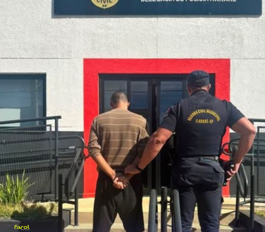 GCM cumpre mandado de prisão por estupro de vulnerável