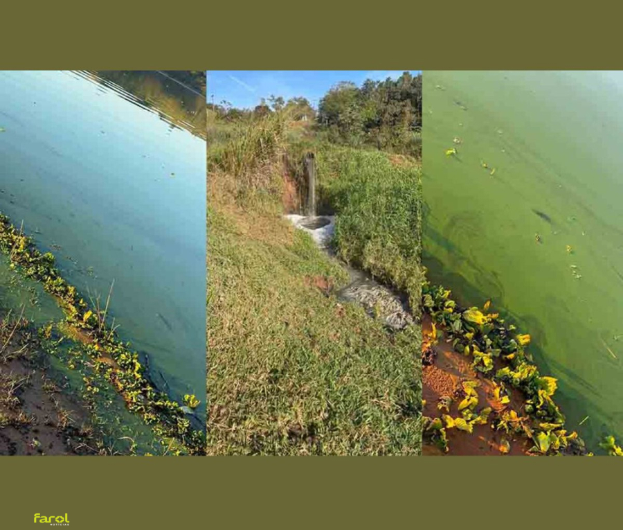 Ativista social denuncia possível despejo irregular de efluentes em manancial 