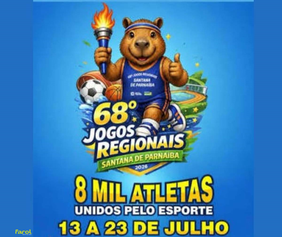 Município disputará 16 modalidades nos Jogos Regionais de Santana de Parnaíba