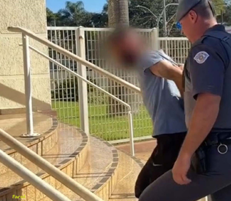 Homem é preso após tentar furtar comércio no centro da cidade 