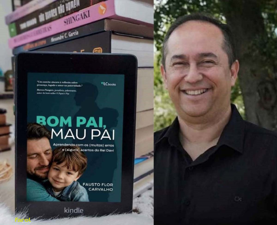 Médico pediatra Fausto Carvalho lança livro sobre paternidade neste sábado em Avaré e Taquarituba
