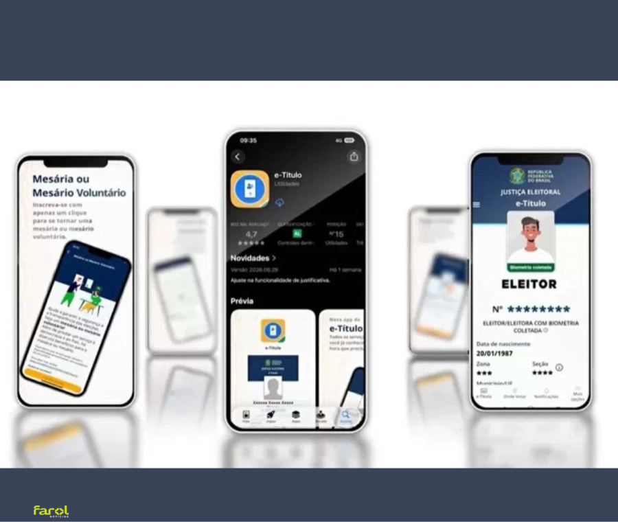 e-Título ganha novas funções e reforça segurança 