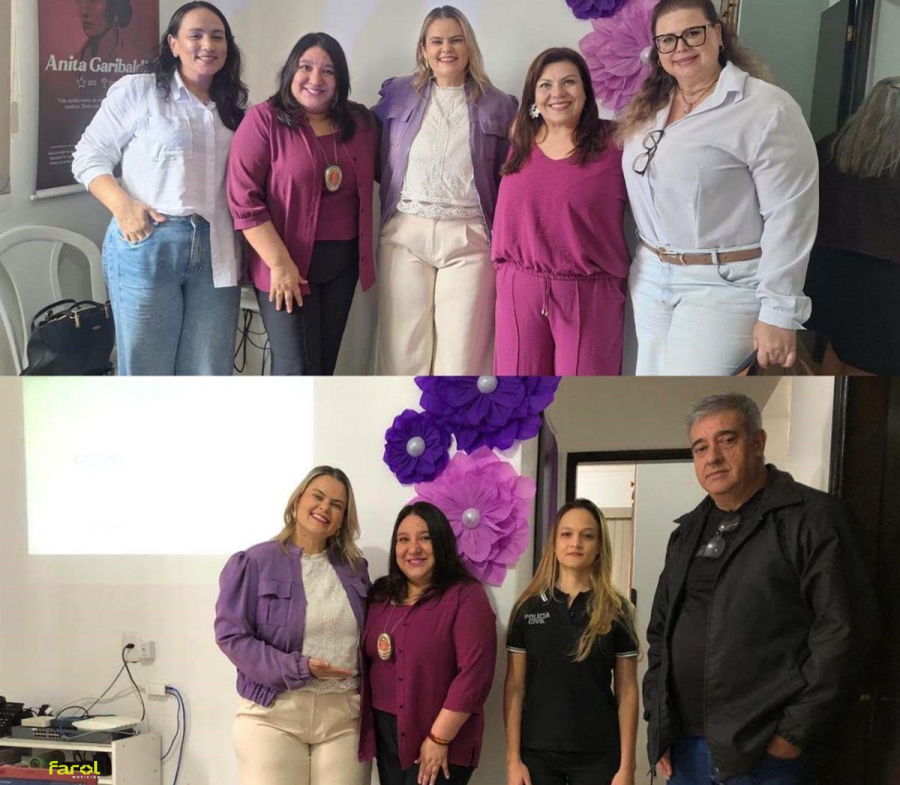 Polícia Civil participa da abertura do Agosto Lilás com orientações sobre proteção às mulheres
