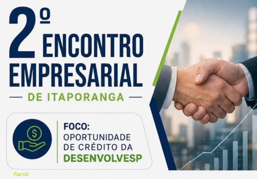 Vem ai o 2º Encontro Empresarial com orientações sobre crédito para empresas