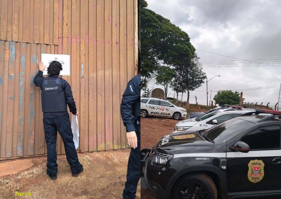 Polícia Civil realiza operação contra desmanche irregular 
