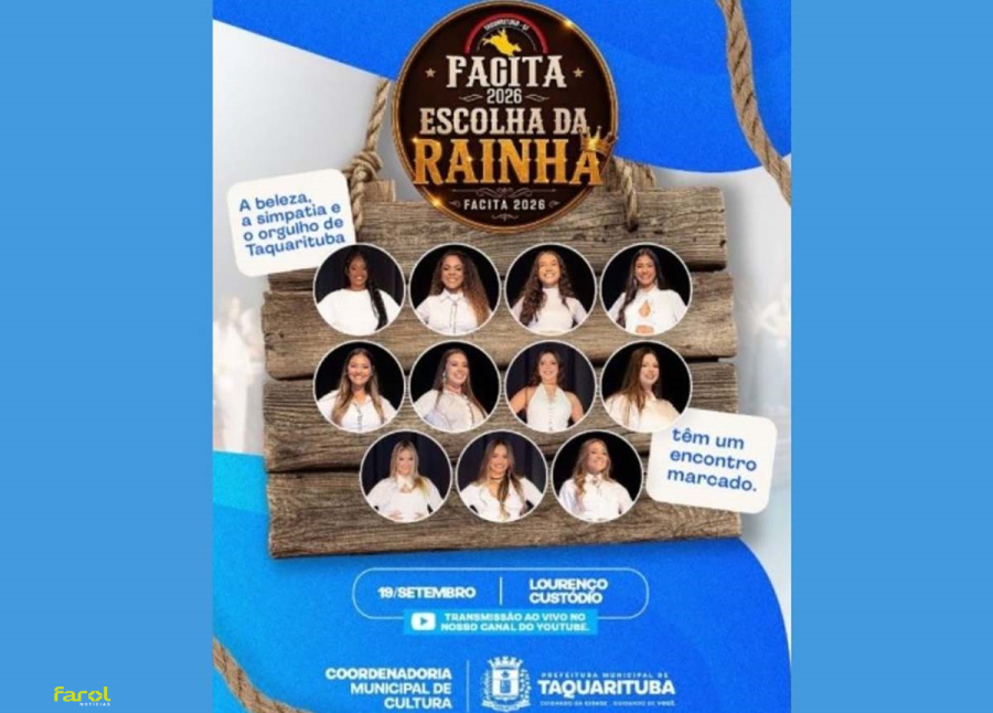 Baile da Escolha da Rainha Facita 2026 reúne 11 candidatas 