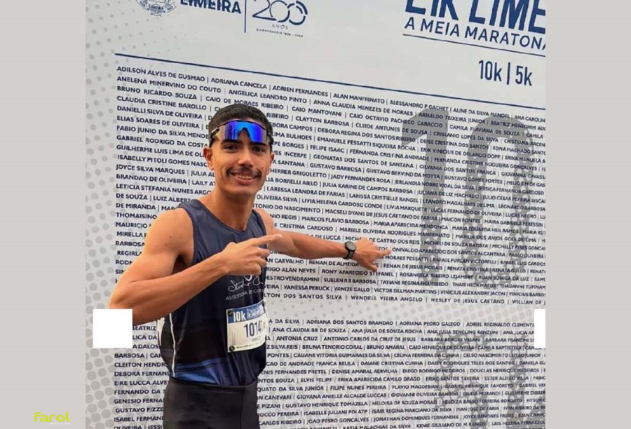 Maratonista Onivaldo Alcantara conquista 3º lugar geral nos 10K de Limeira