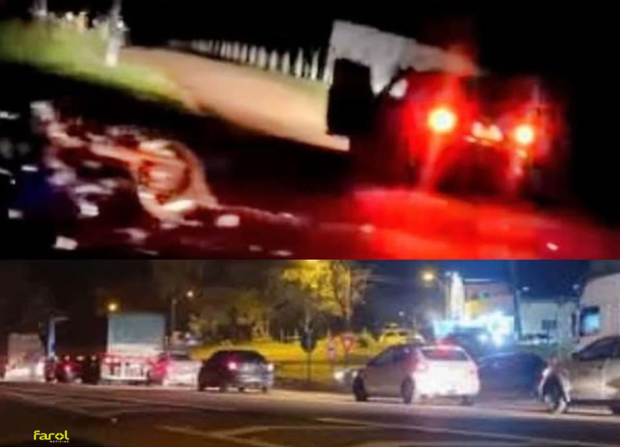 Motociclista sofre traumatismo craniano após colisão na SP-255