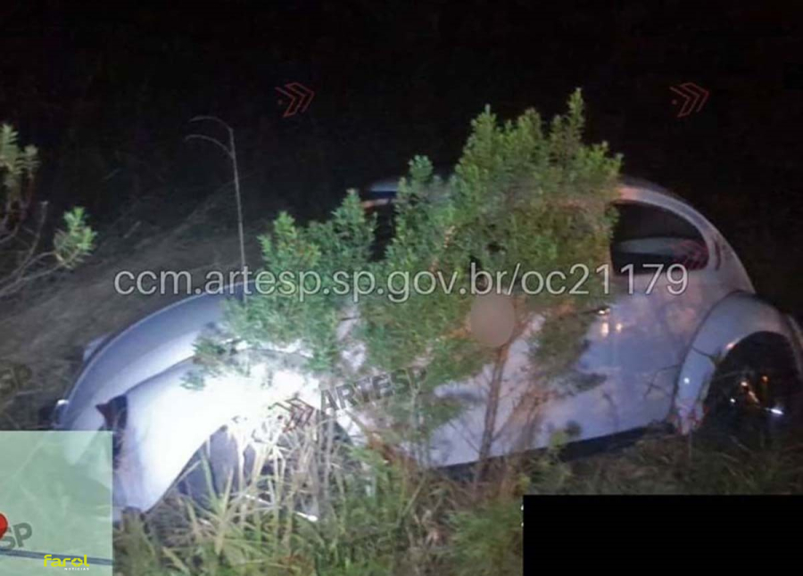 Idoso passa mal ao volante, sofre acidente e morre durante atendimento médico na SP-258