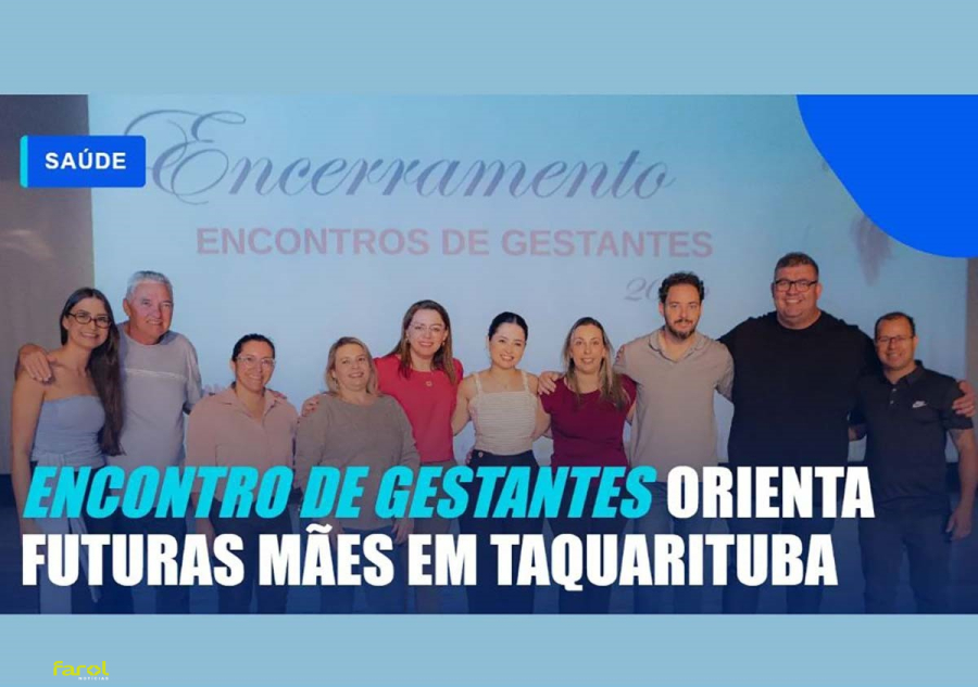 Encontro de Gestantes 2026 leva orientações a todas as unidades de saúde 