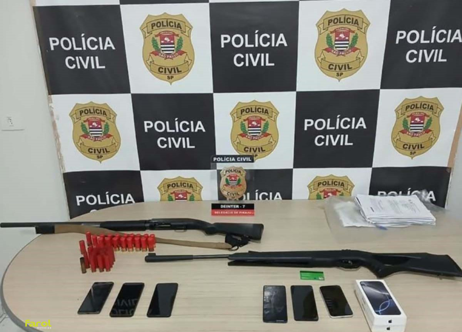 Operação Camuflagem prende dois homens em investigação sobre furtos rurais em SP e no Paraná