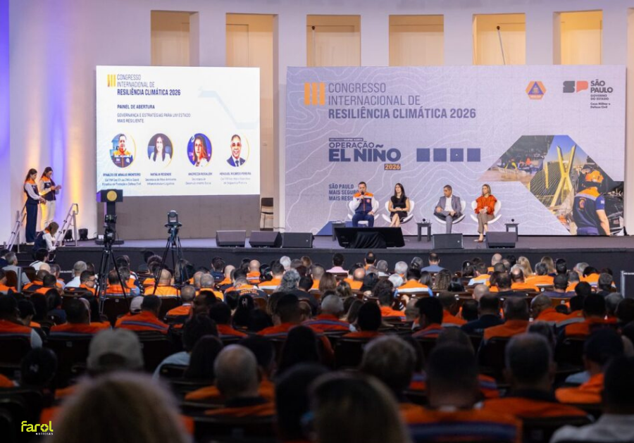 Defesa Civil de Taquarituba participa de congresso internacional sobre resiliência climática
